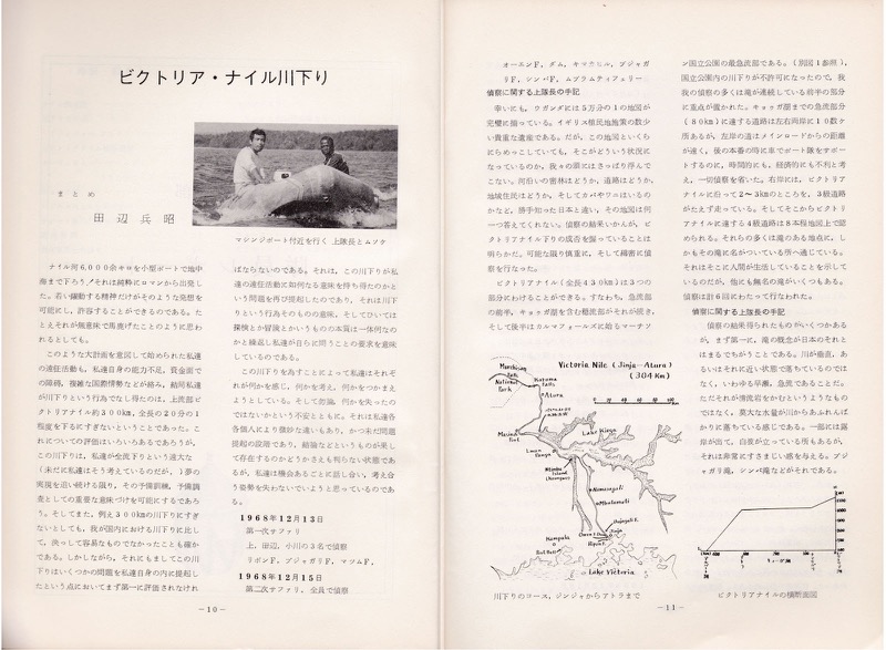 1968〜69_早大第一次ナイル河全域調査隊